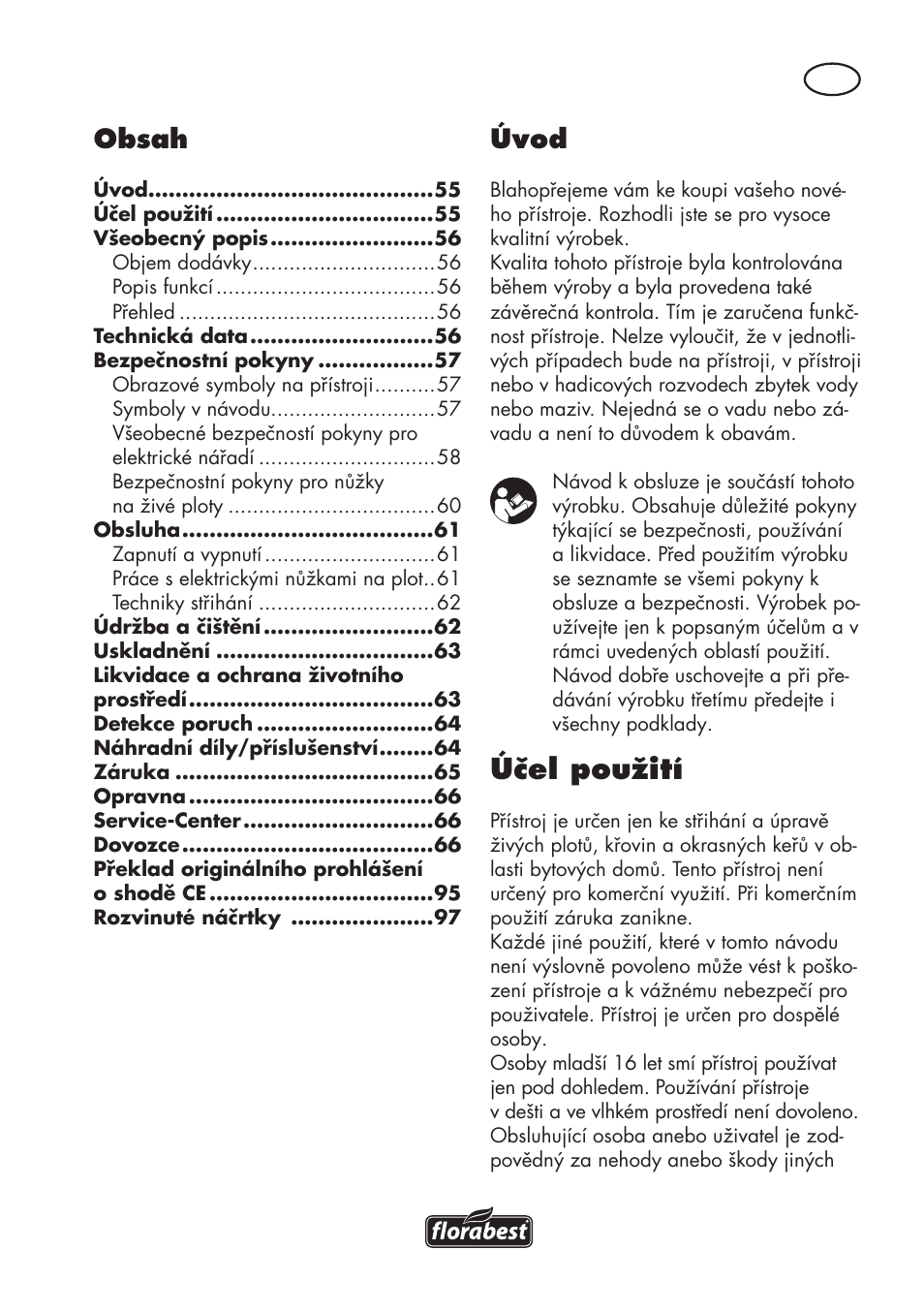 Florabest FHT 600 C3 User Manual | Page 55 / 98