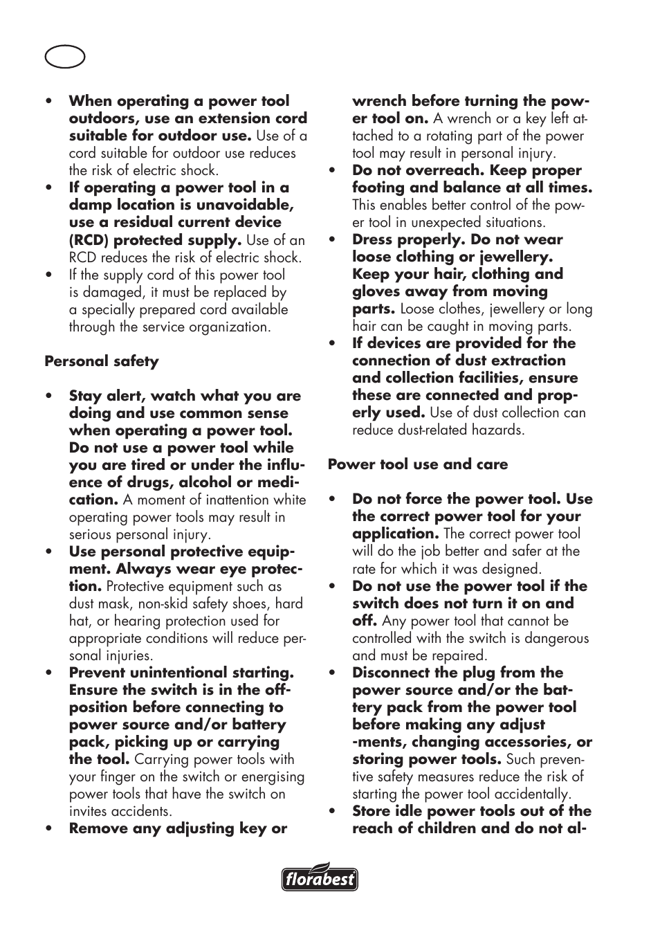 Florabest FHT 600 C3 User Manual | Page 8 / 98