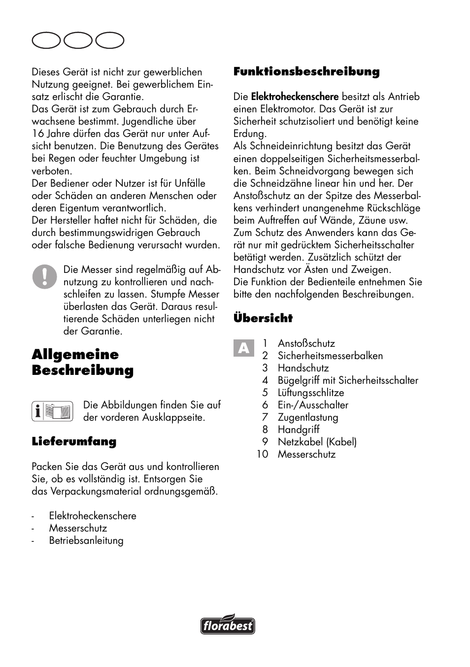 Allgemeine beschreibung, De at ch | Florabest FHT 600 C3 User Manual | Page 80 / 98