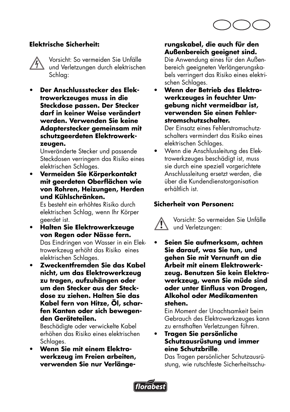 De at ch | Florabest FHT 600 C3 User Manual | Page 83 / 98