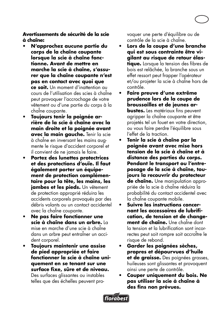 Florabest FKS 2200 D2 User Manual | Page 11 / 80