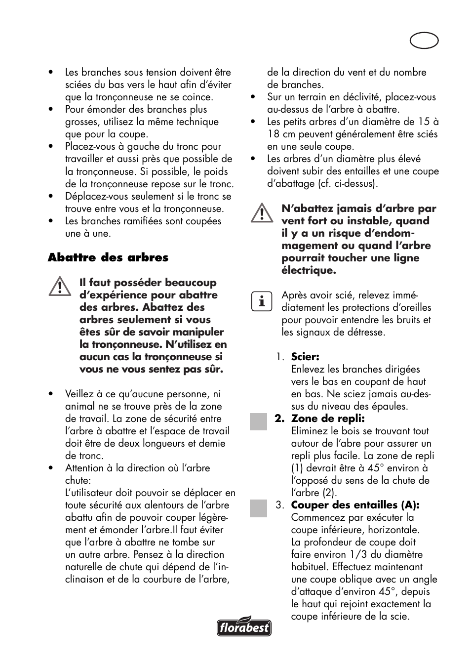 Florabest FKS 2200 D2 User Manual | Page 19 / 80