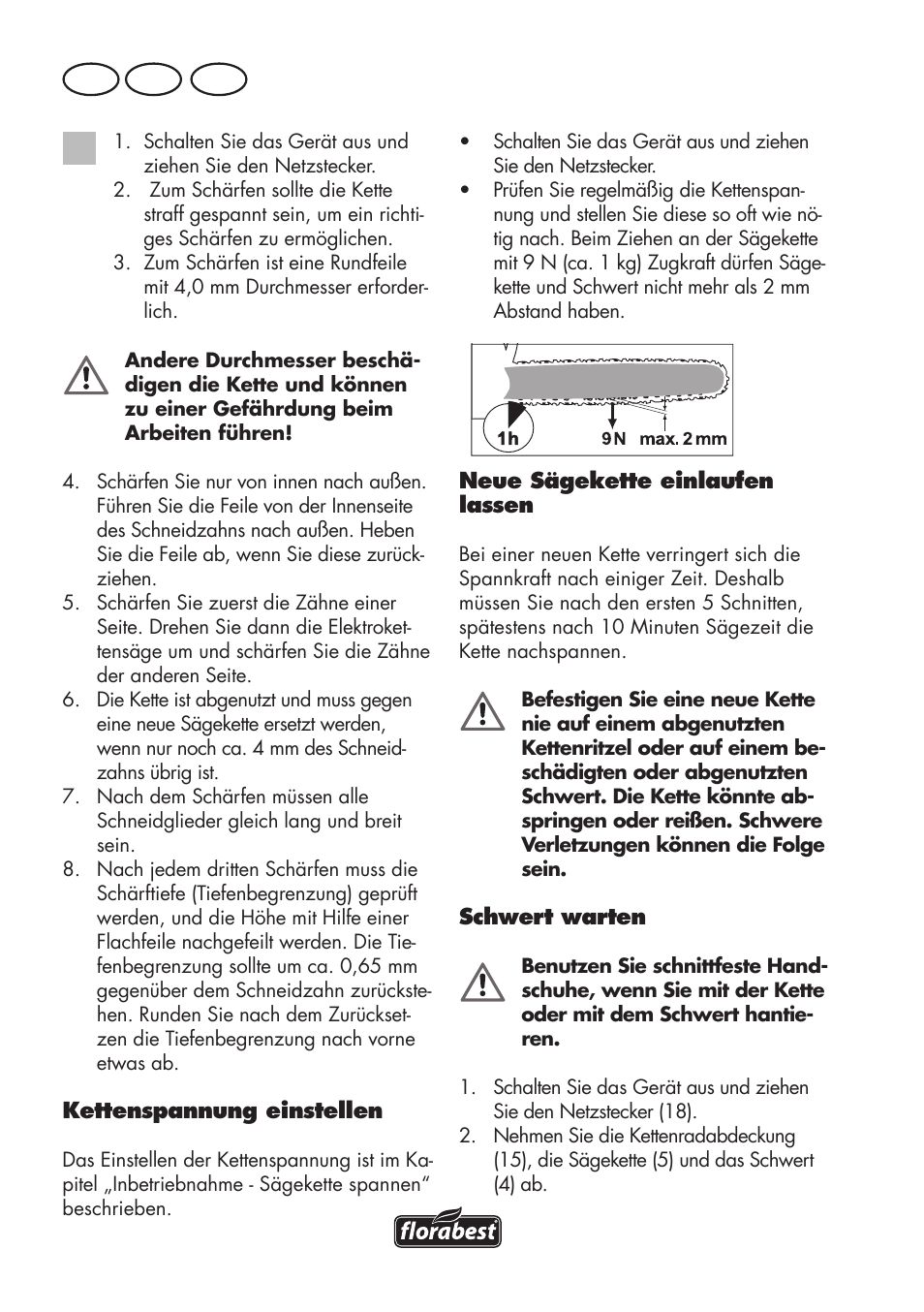 De at ch | Florabest FKS 2200 D2 User Manual | Page 46 / 80