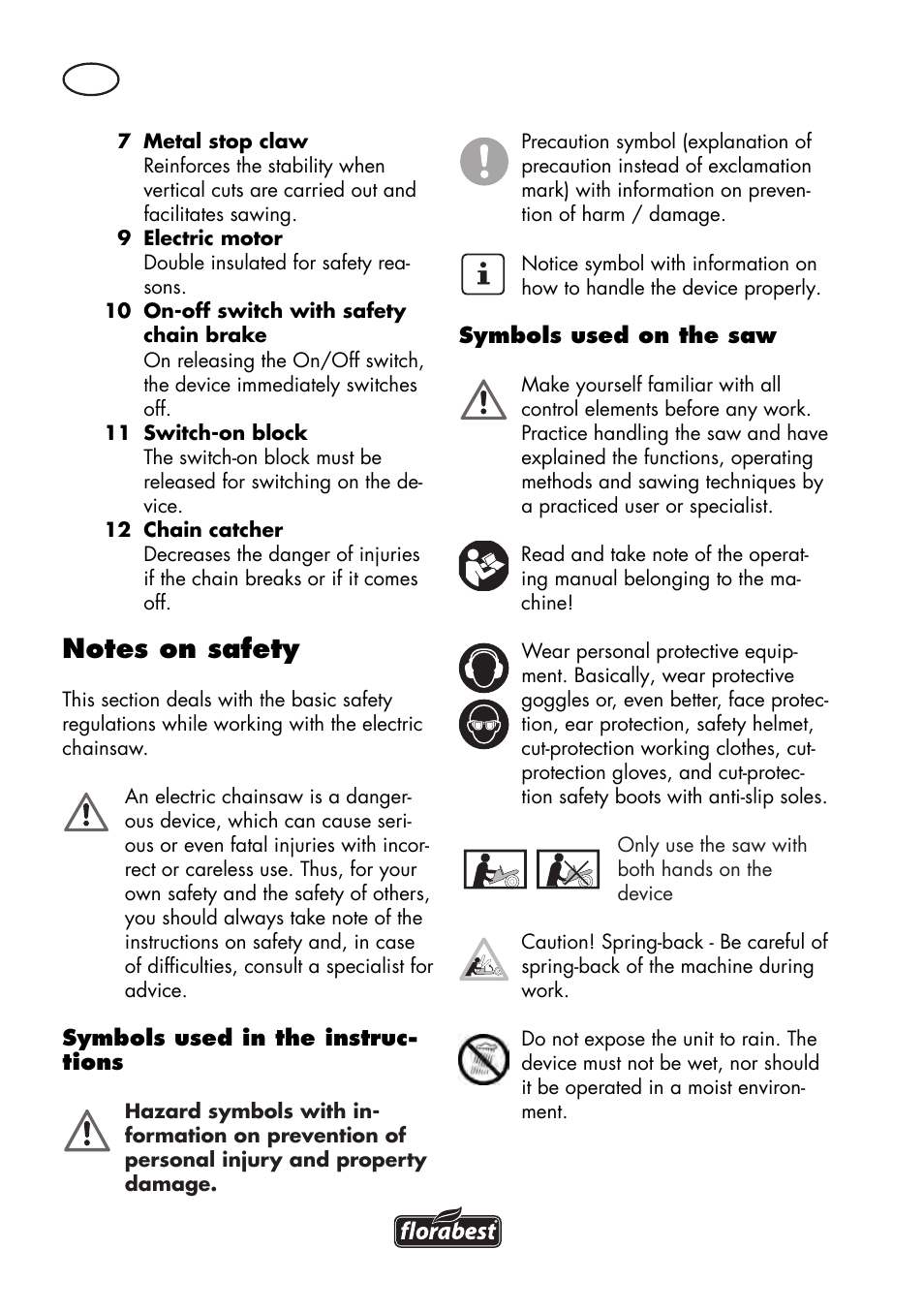 Florabest FKS 2200 D2 User Manual | Page 54 / 80