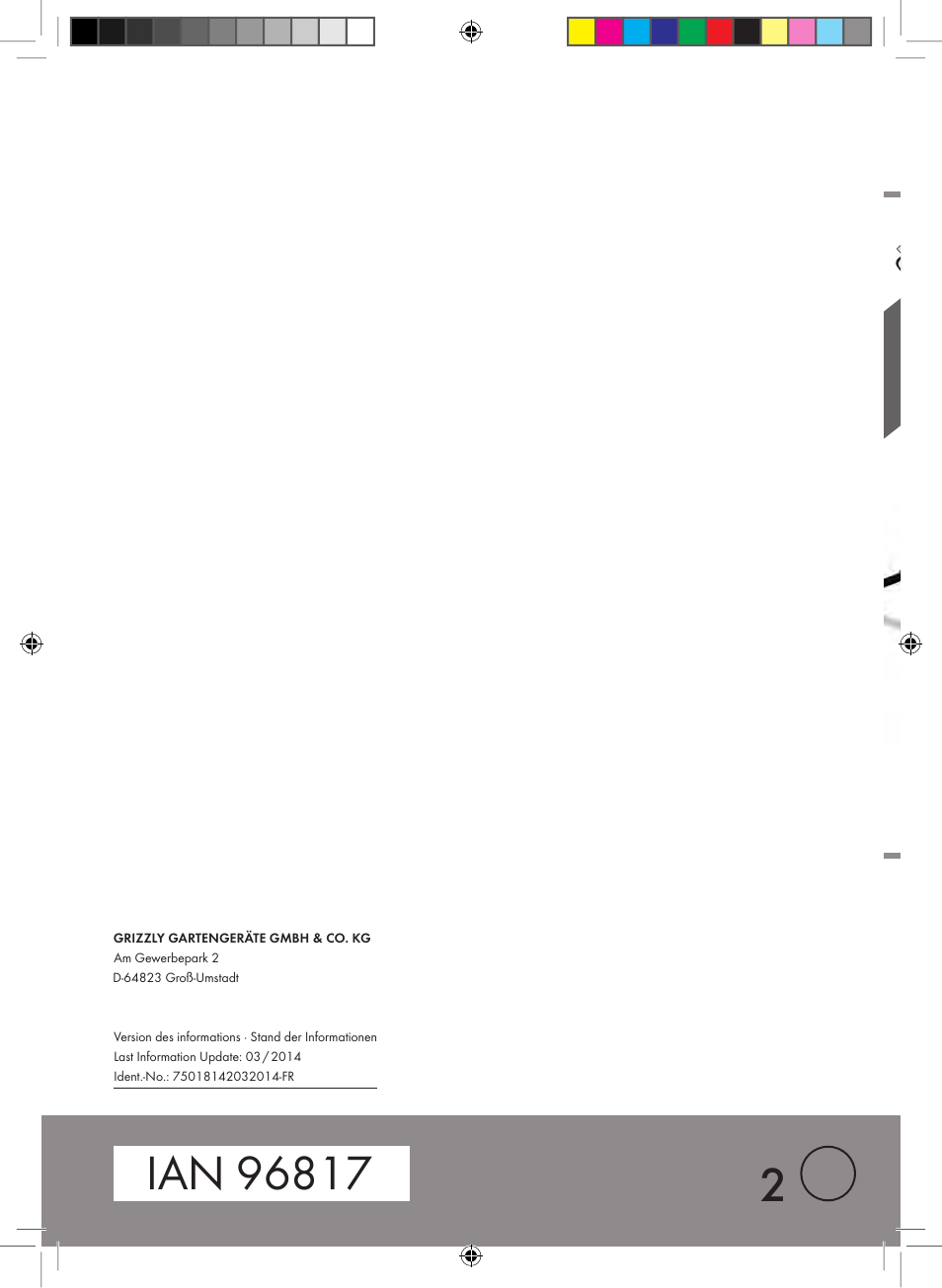Florabest FKS 2200 D2 User Manual | Page 80 / 80
