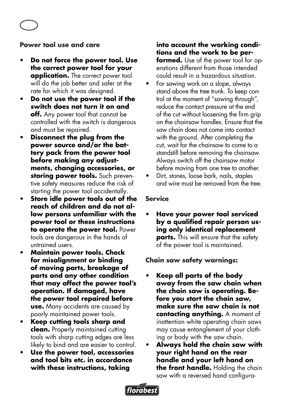 Florabest FKS 2200 D2 User Manual | Page 10 / 172