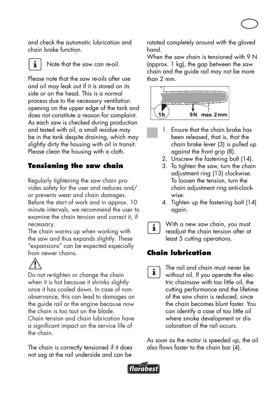Florabest FKS 2200 D2 User Manual | Page 13 / 172