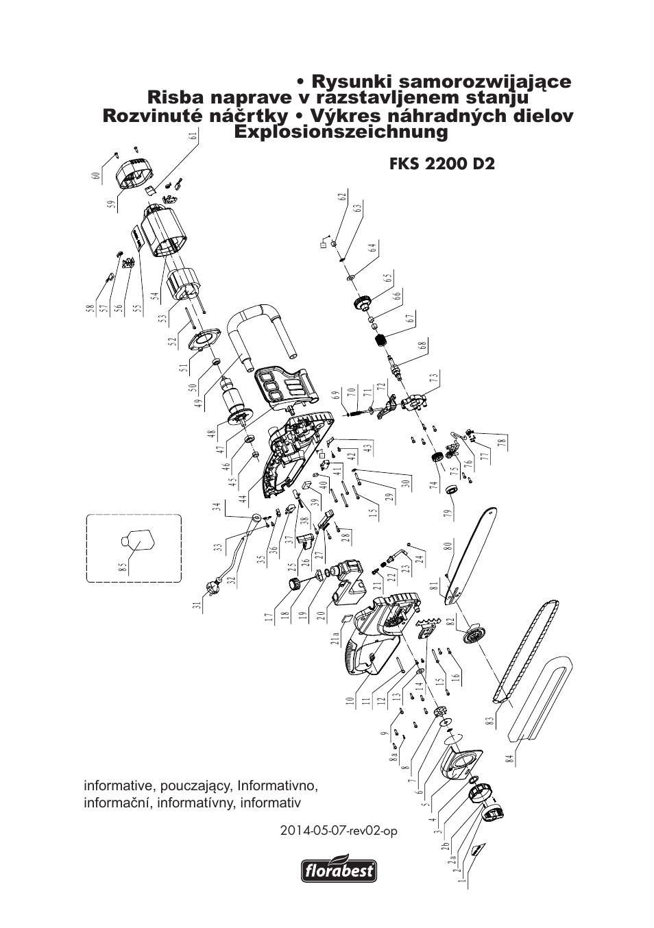 Florabest FKS 2200 D2 User Manual | Page 169 / 172