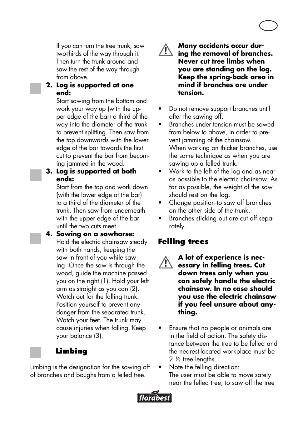 Florabest FKS 2200 D2 User Manual | Page 17 / 172