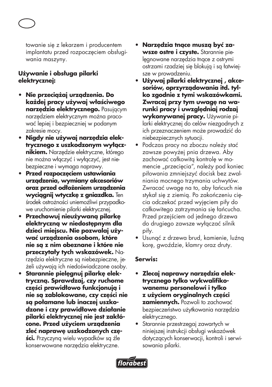 Florabest FKS 2200 D2 User Manual | Page 32 / 172