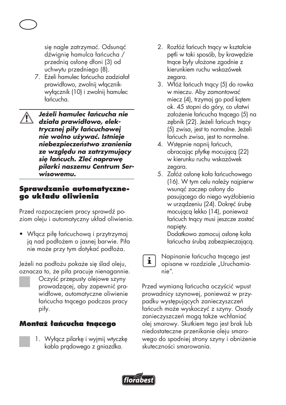 Florabest FKS 2200 D2 User Manual | Page 38 / 172