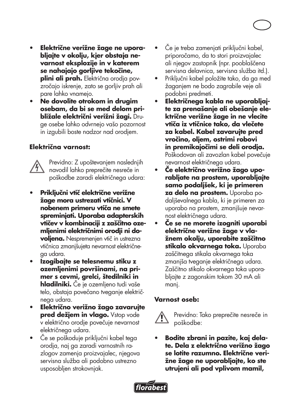 Florabest FKS 2200 D2 User Manual | Page 75 / 172