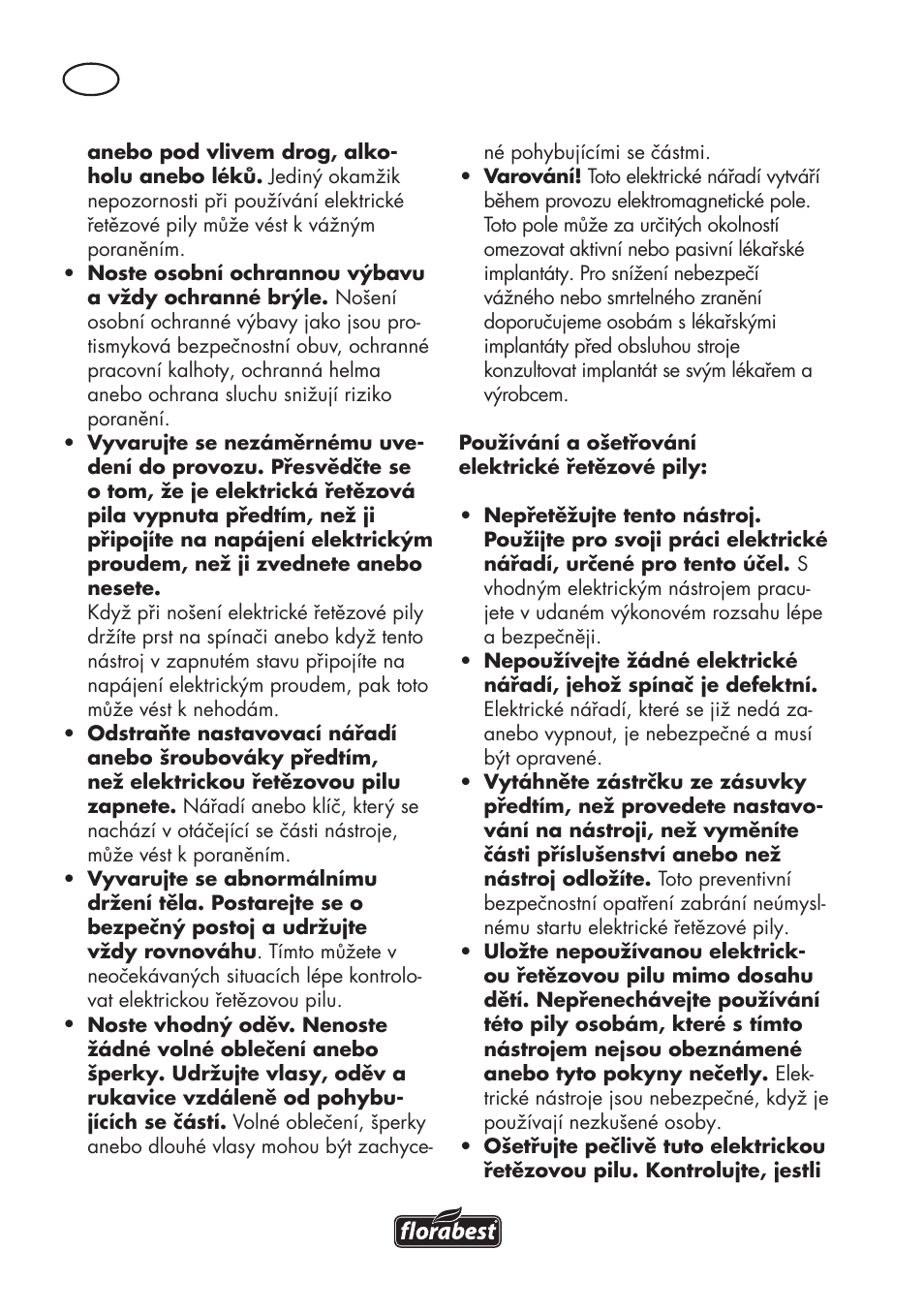 Florabest FKS 2200 D2 User Manual | Page 98 / 172