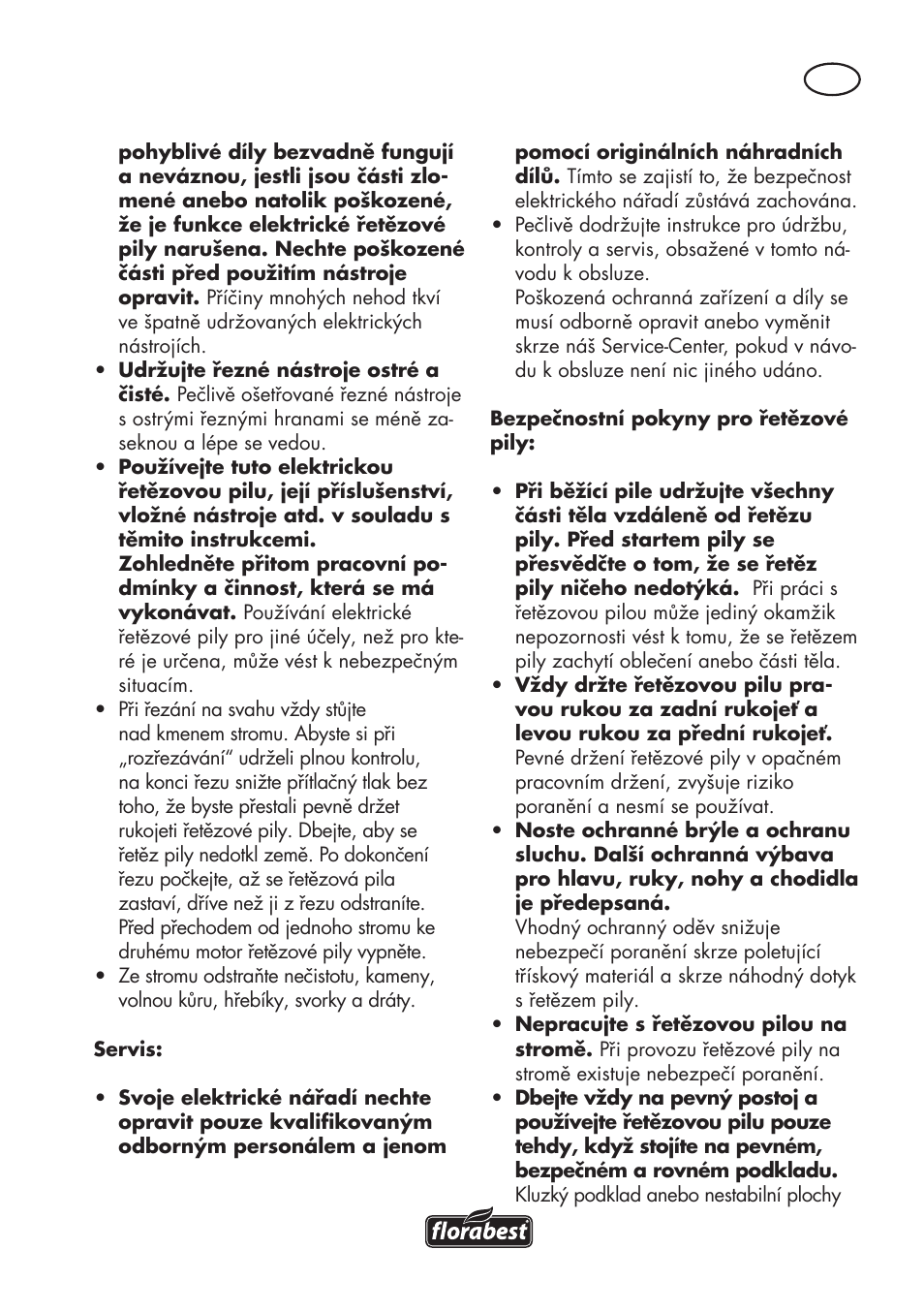 Florabest FKS 2200 D2 User Manual | Page 99 / 172
