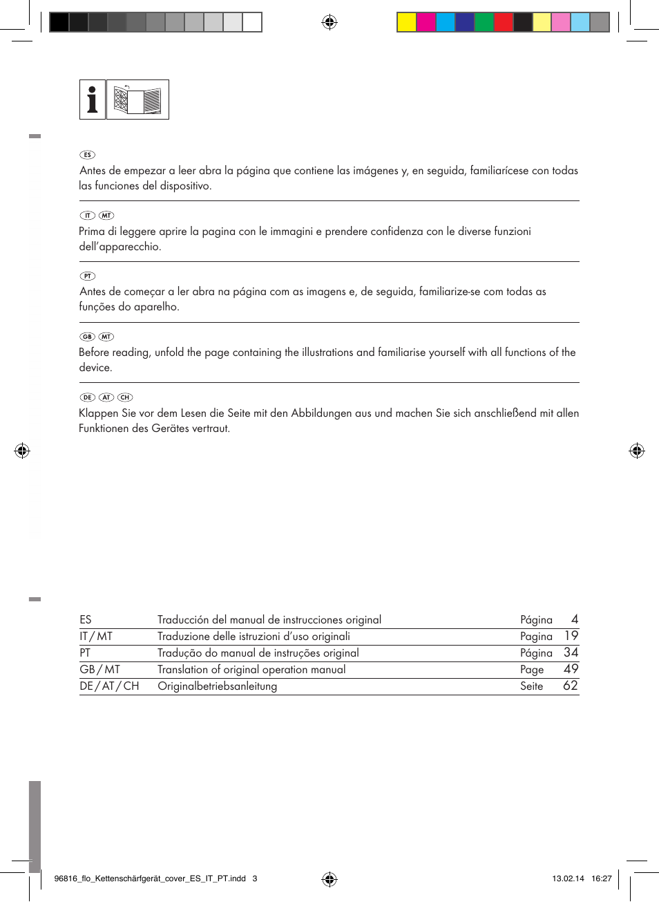 Florabest FSG 85 B1 User Manual | Page 2 / 84