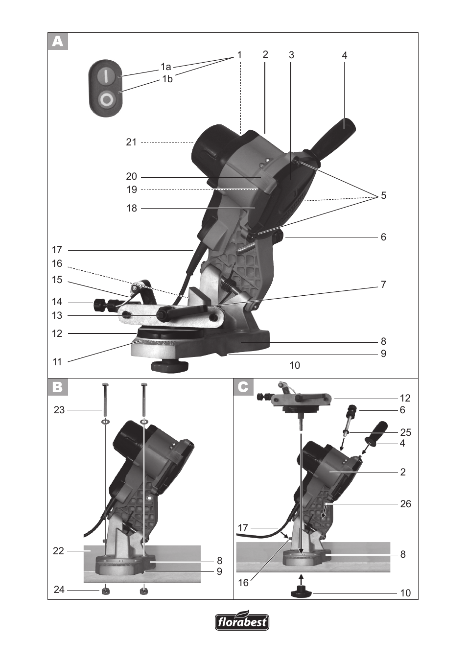 Florabest FSG 85 B1 User Manual | Page 3 / 84