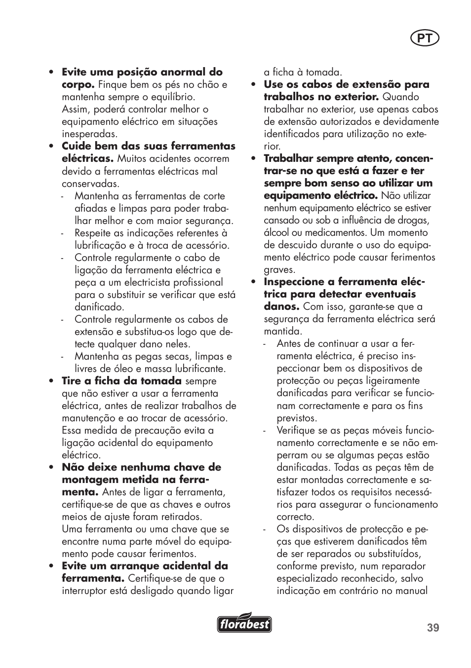 Florabest FSG 85 B1 User Manual | Page 39 / 84