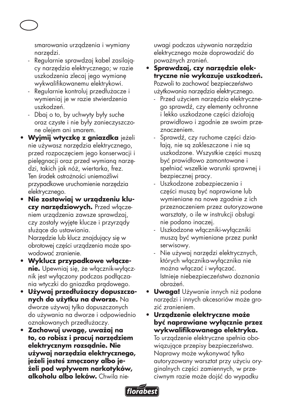 Florabest FSG 85 B1 User Manual | Page 22 / 112