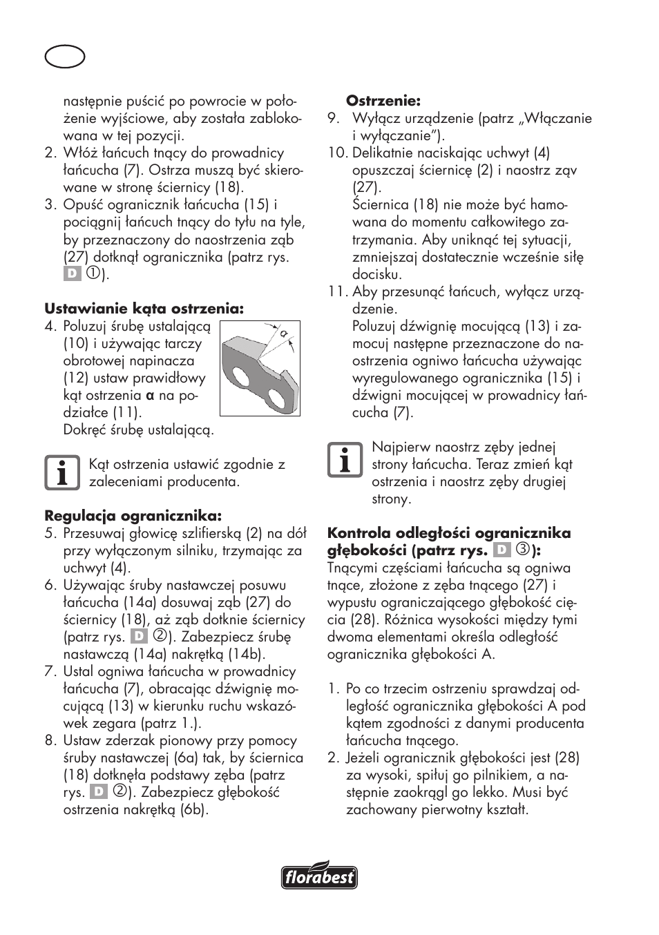 Florabest FSG 85 B1 User Manual | Page 26 / 112