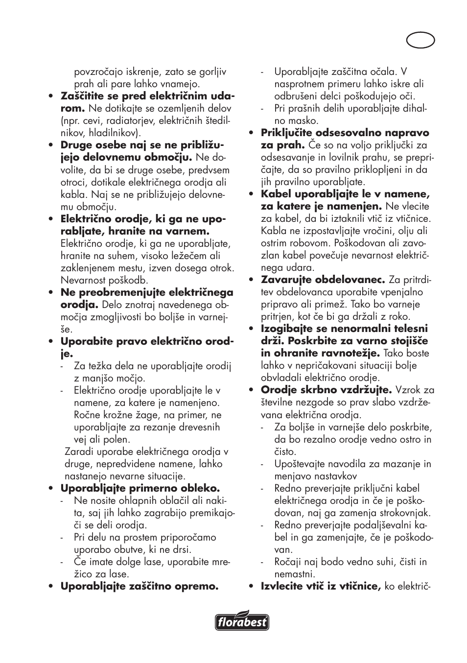 Florabest FSG 85 B1 User Manual | Page 51 / 112