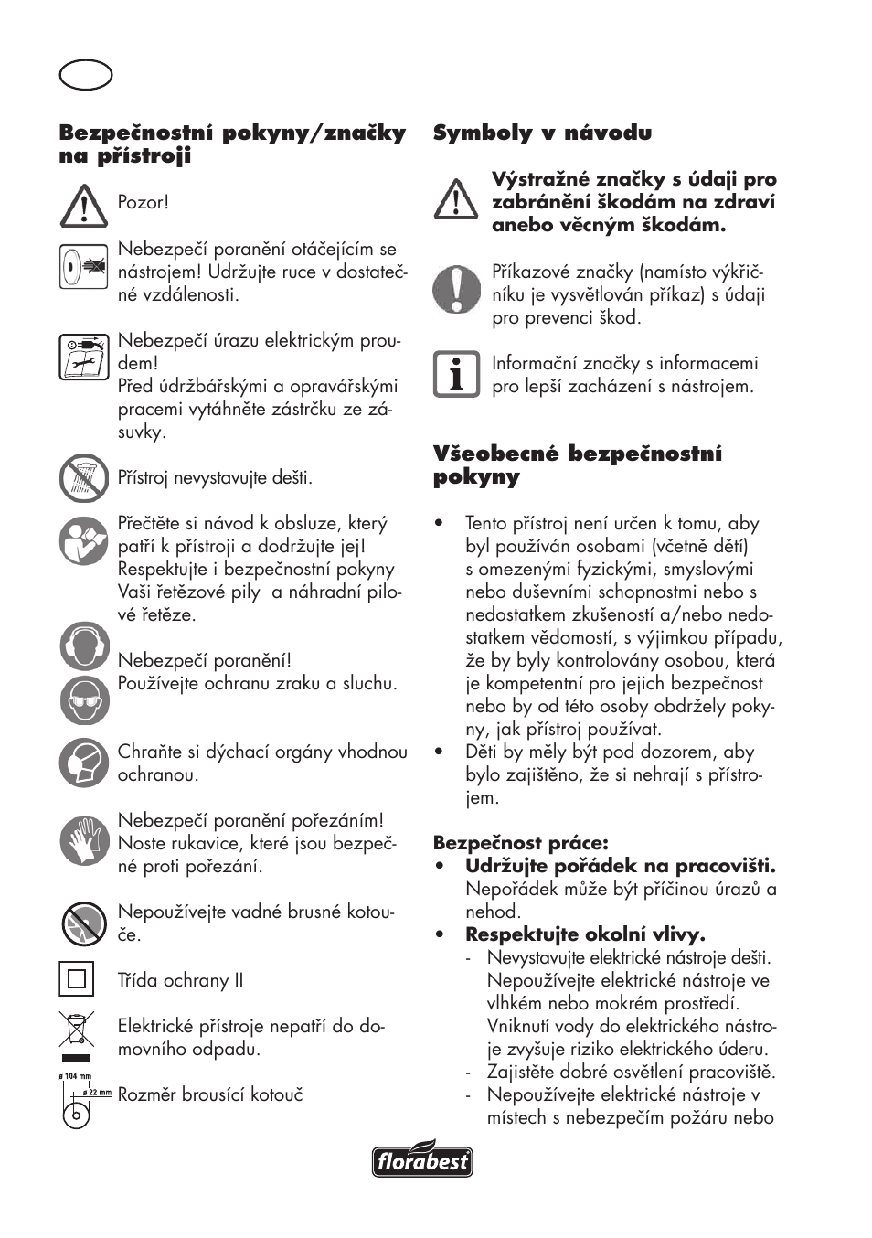 Florabest FSG 85 B1 User Manual | Page 64 / 112