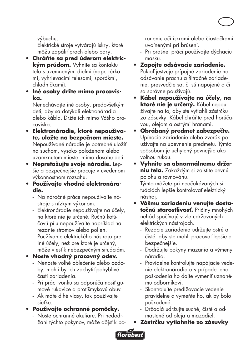 Florabest FSG 85 B1 User Manual | Page 79 / 112