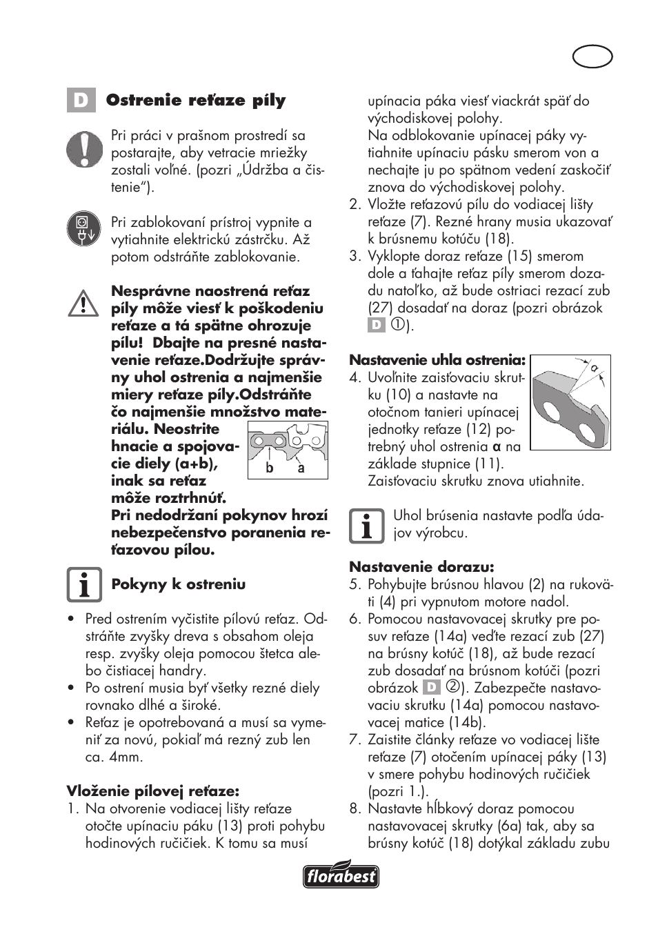 Florabest FSG 85 B1 User Manual | Page 83 / 112