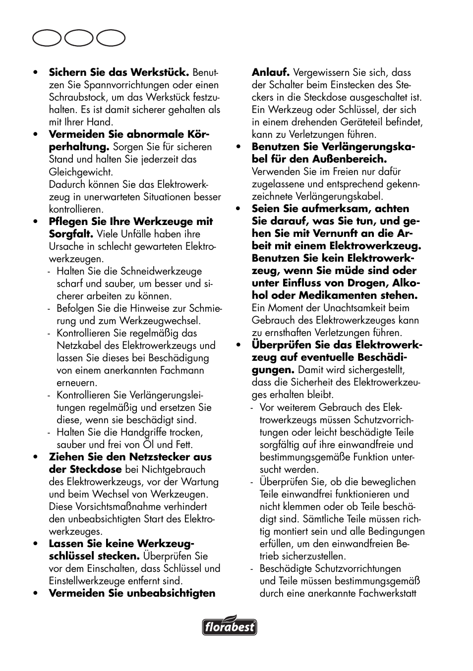 De at ch | Florabest FSG 85 B1 User Manual | Page 94 / 112