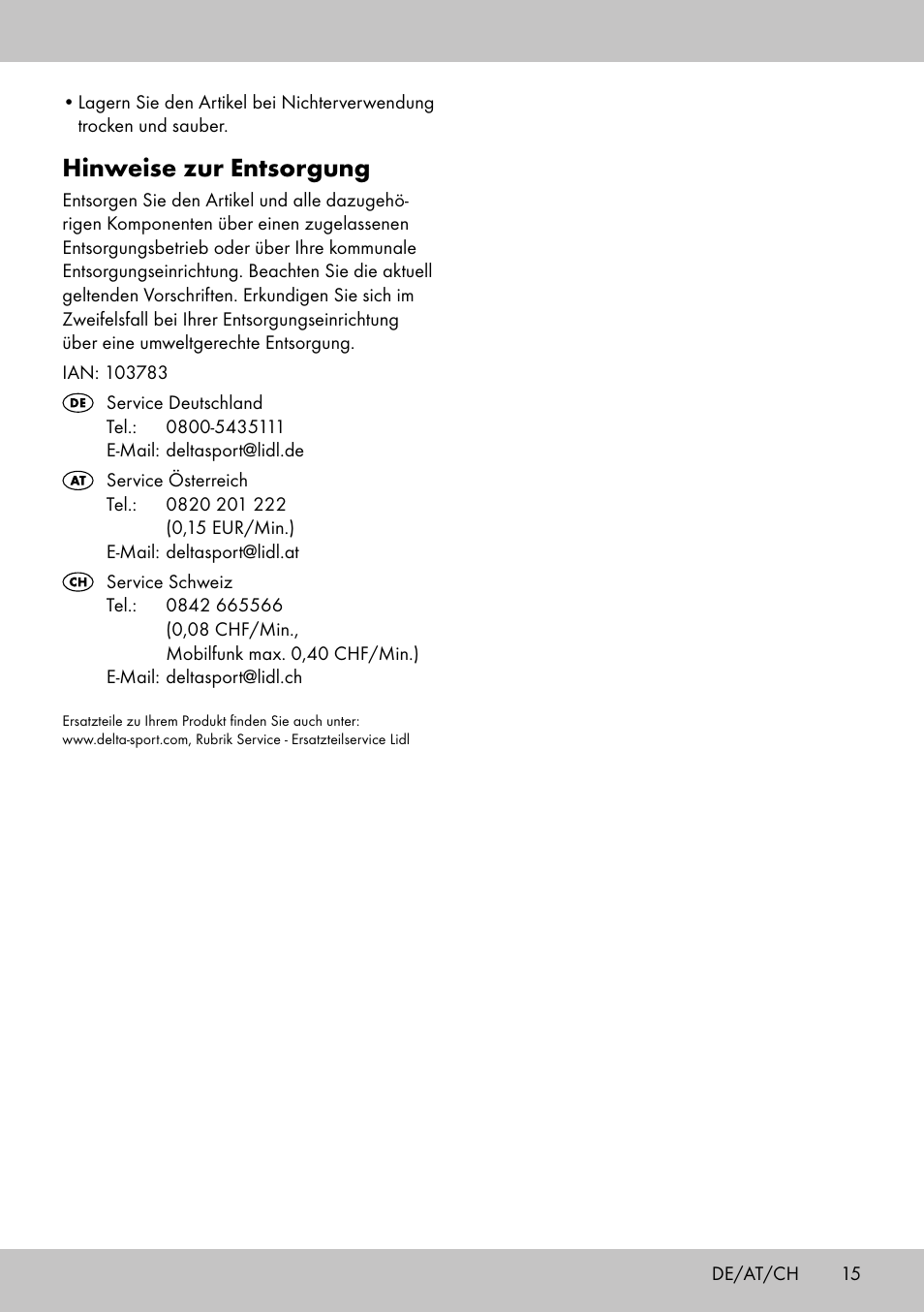 Hinweise zur entsorgung | Florabest Bird House Style D User Manual | Page 15 / 16