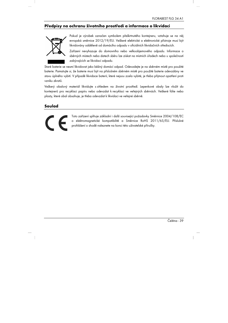 Florabest FLG 34 A1 User Manual | Page 41 / 87