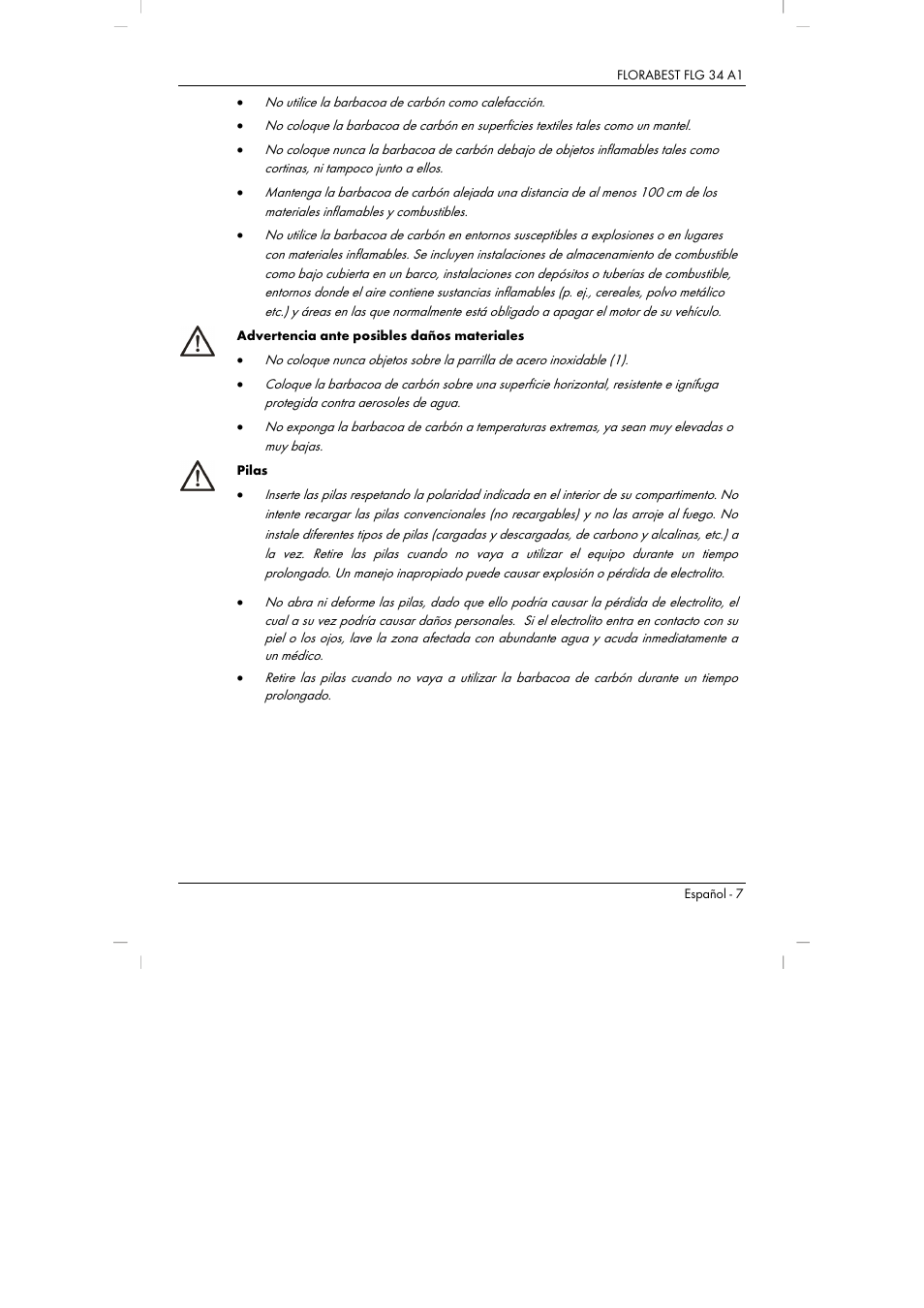 Florabest FLG 34 A1 User Manual | Page 9 / 61