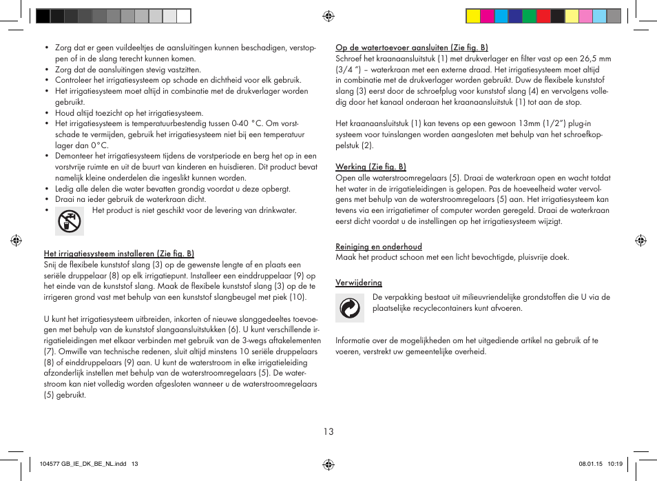 Florabest Z31967 User Manual | Page 13 / 16