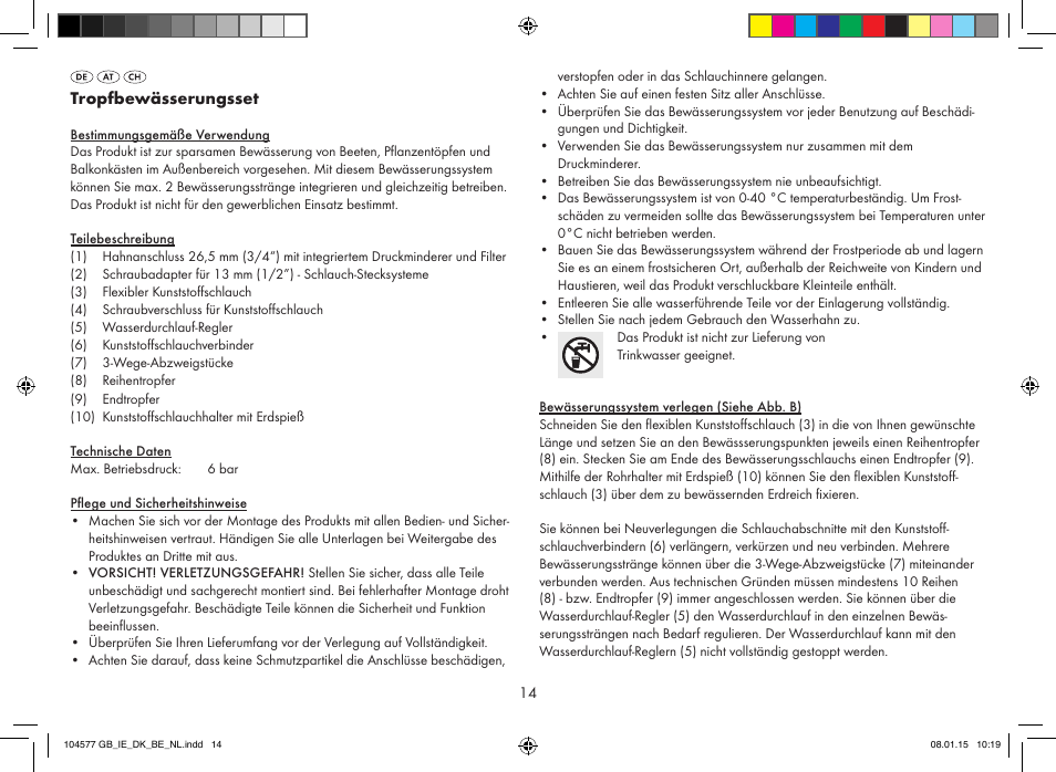 Florabest Z31967 User Manual | Page 14 / 16