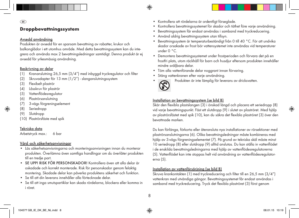 Florabest Z31967 User Manual | Page 8 / 16