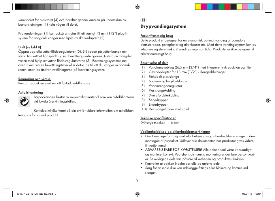 Florabest Z31967 User Manual | Page 9 / 16
