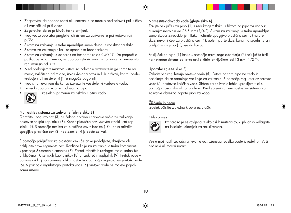 Florabest Z31967 User Manual | Page 10 / 16
