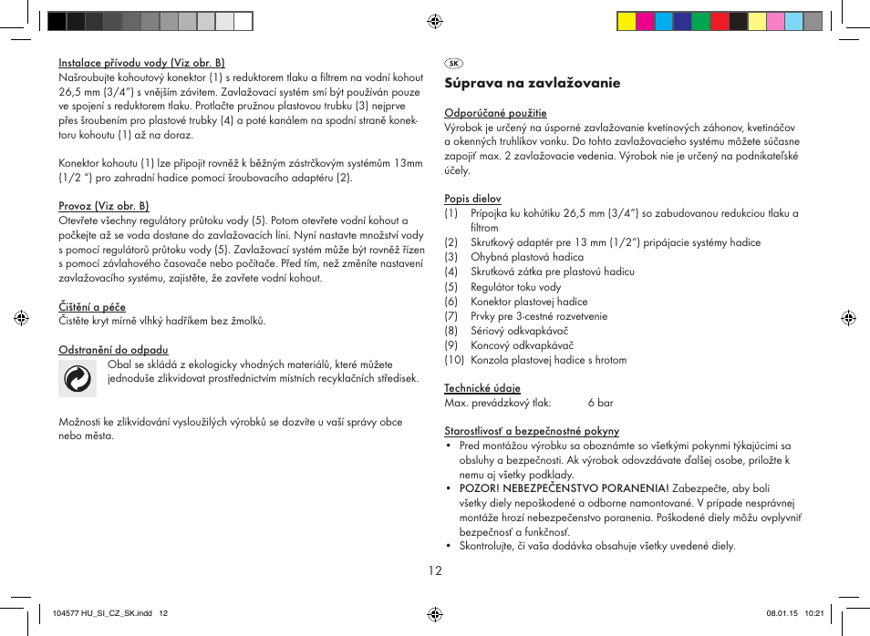 Florabest Z31967 User Manual | Page 12 / 16