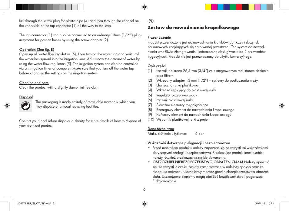 Florabest Z31967 User Manual | Page 6 / 16