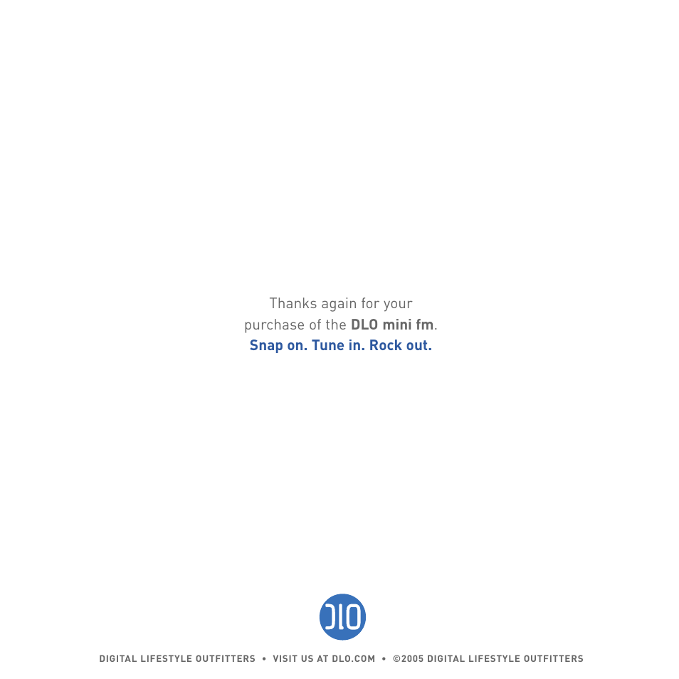 DLO M73000-050812-B User Manual | Page 14 / 14