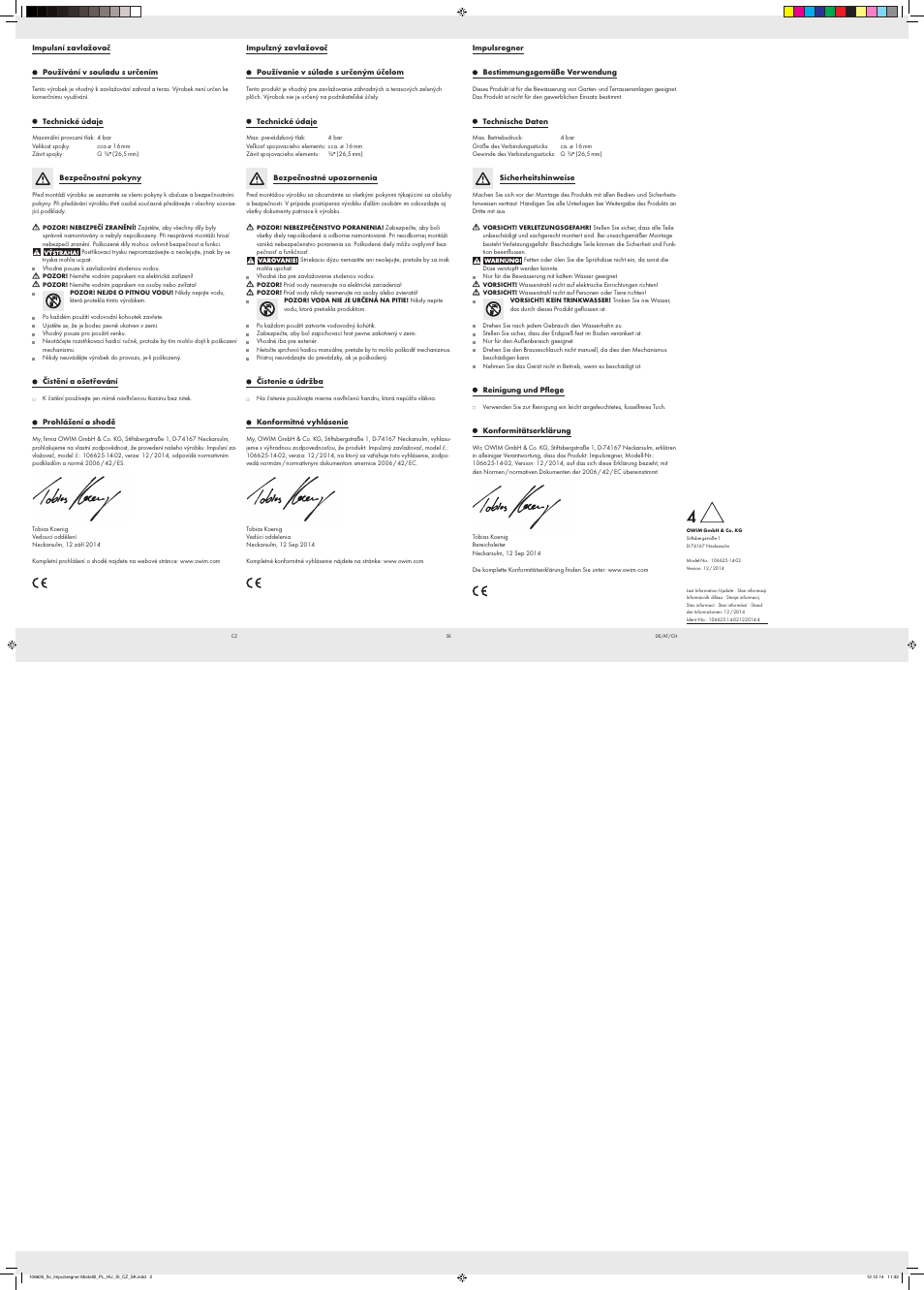 Florabest 106625-14-02 User Manual | Page 2 / 2