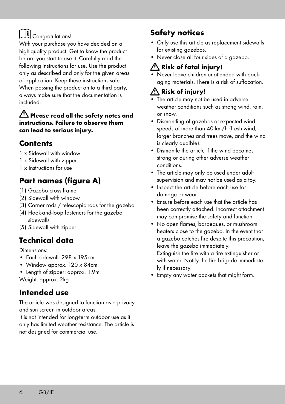 Florabest SP-1798 User Manual | Page 6 / 20