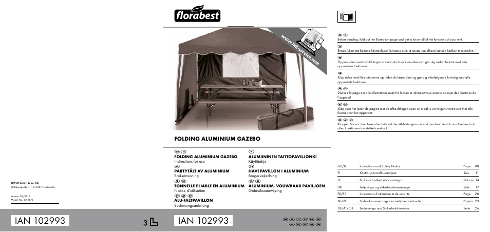 Florabest PA-1576 User Manual | 2 pages