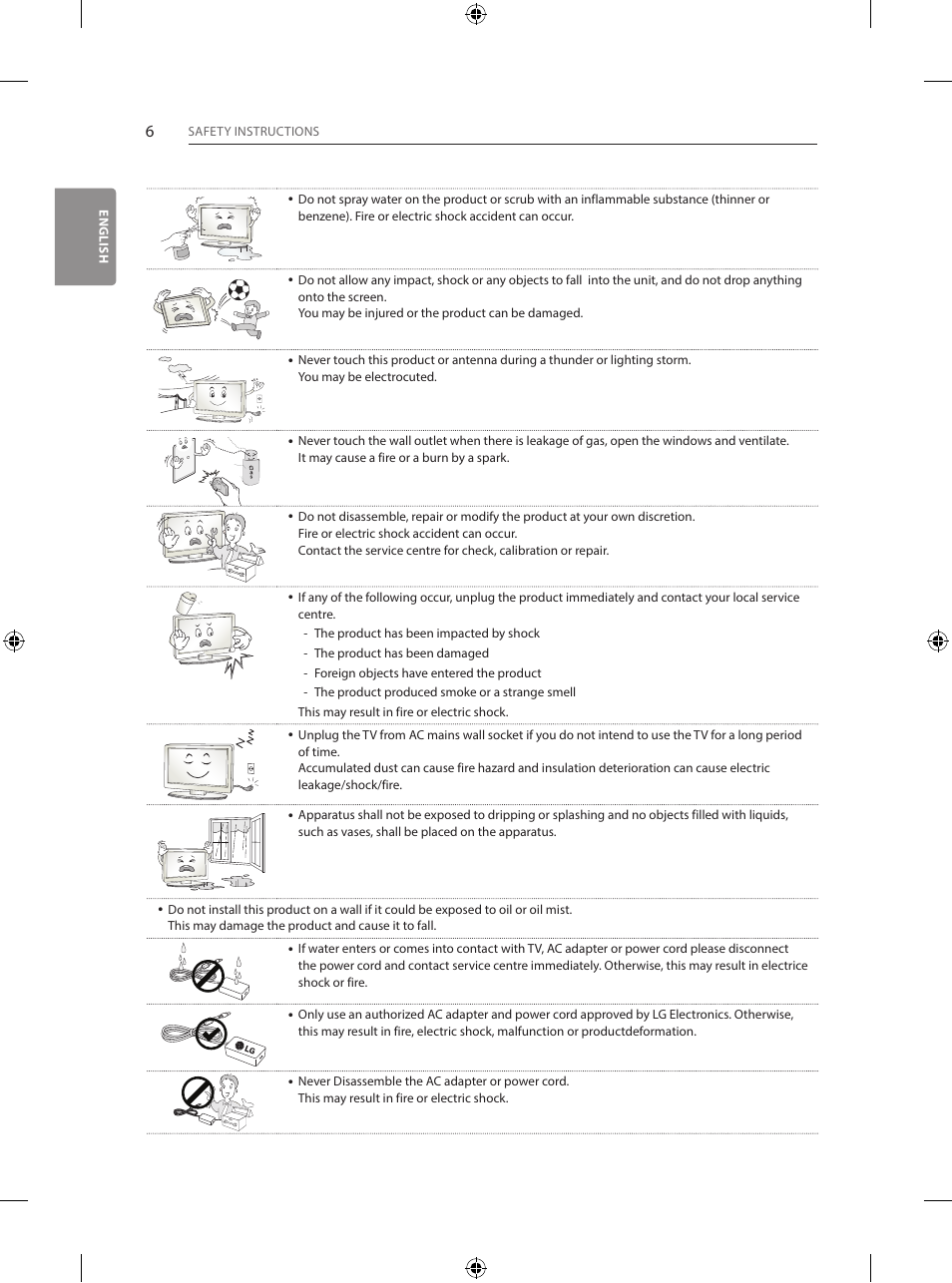 LG 55EG960V User Manual | Page 6 / 52