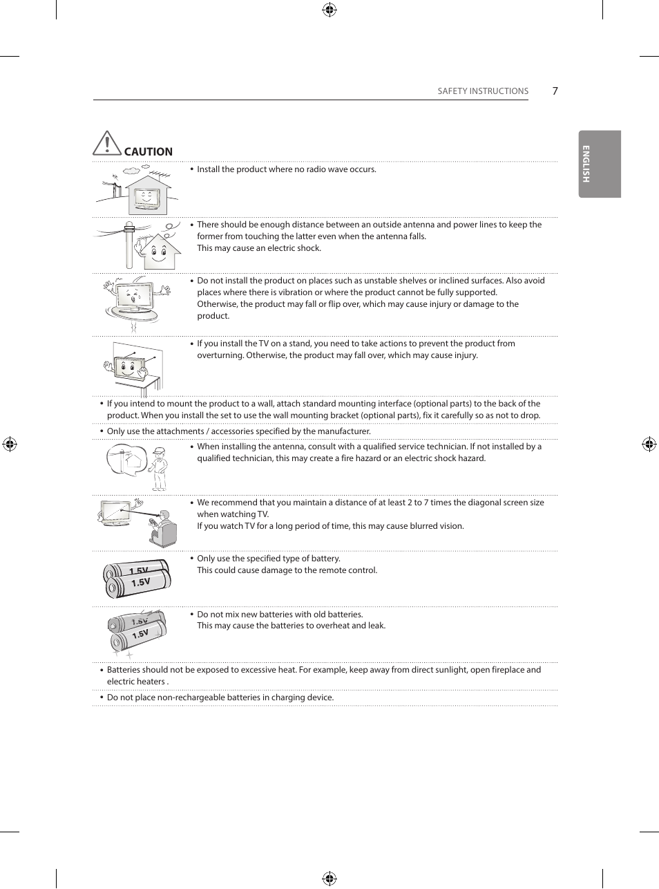LG 55EG960V User Manual | Page 7 / 52