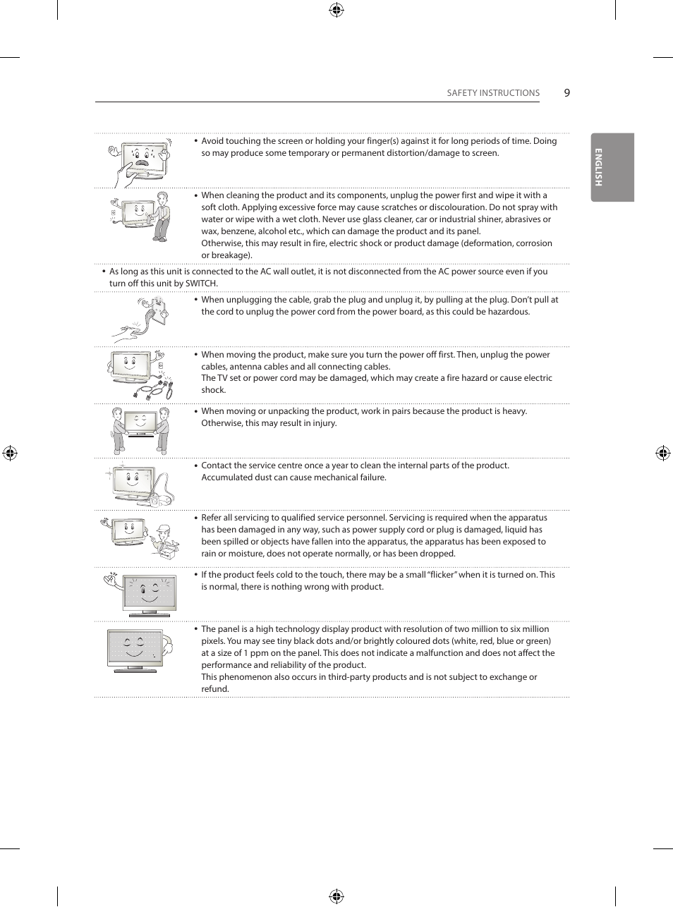 LG 55EG960V User Manual | Page 9 / 52