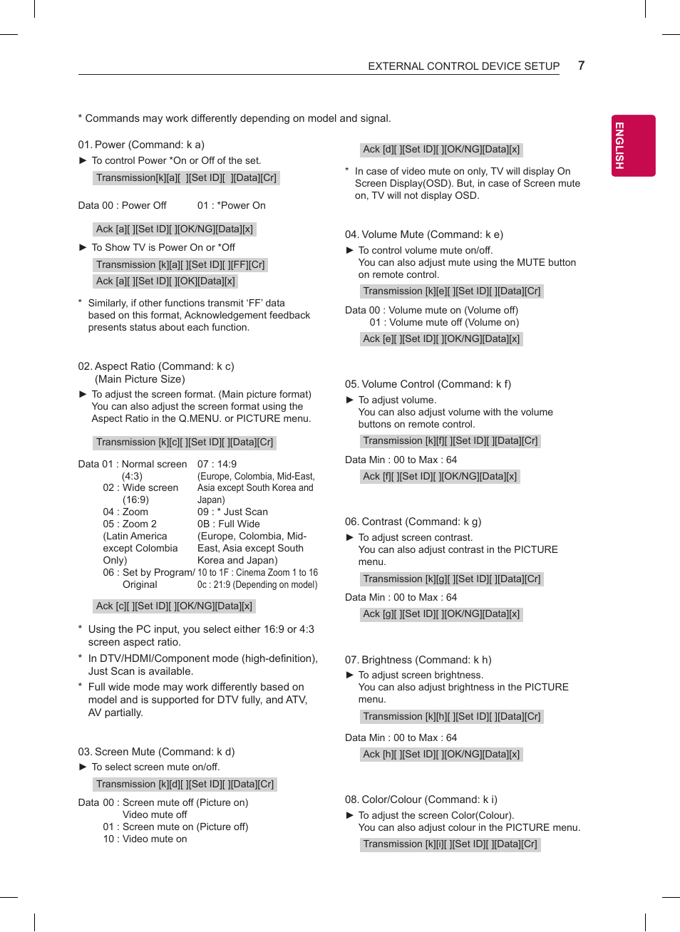 LG OLED65G6P User Manual | Page 27 / 50