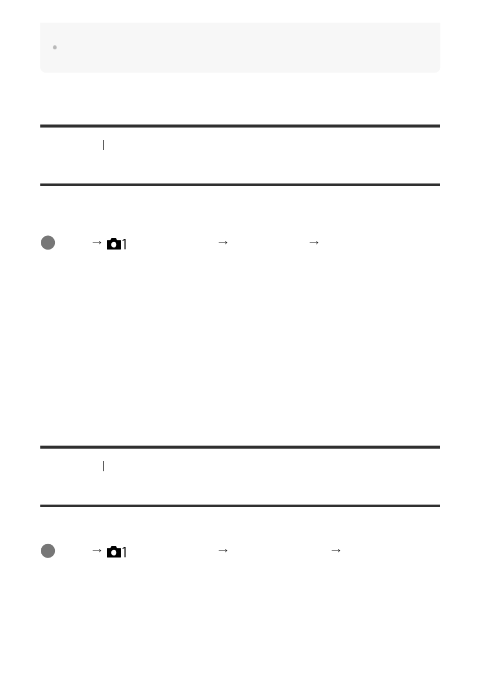 Panorama: size, Panorama: direction | Sony ILCA-99M2 User Manual | Page 103 / 413