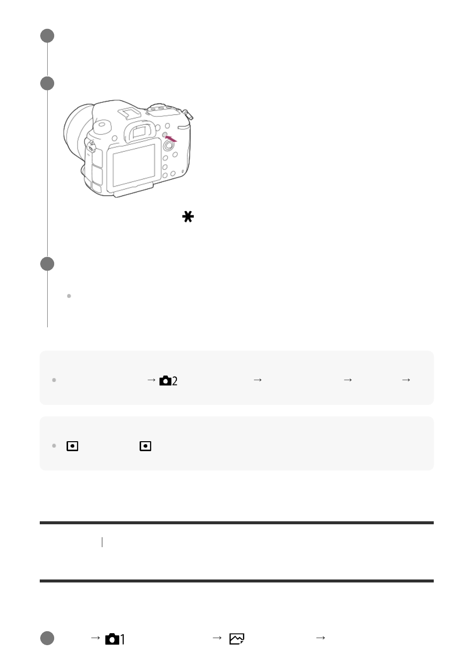 Ael w/ shutter (still image) | Sony ILCA-99M2 User Manual | Page 121 / 413