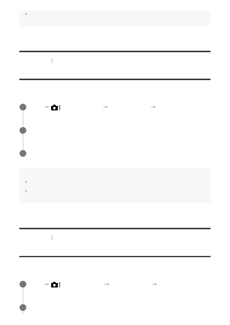 Face registration (new registration), Face registration (order exchanging) | Sony ILCA-99M2 User Manual | Page 147 / 413