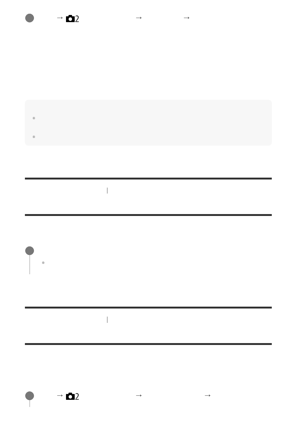 Aperture preview [187, Shot. result preview [188, Aperture preview | Shot. result preview | Sony ILCA-99M2 User Manual | Page 199 / 413